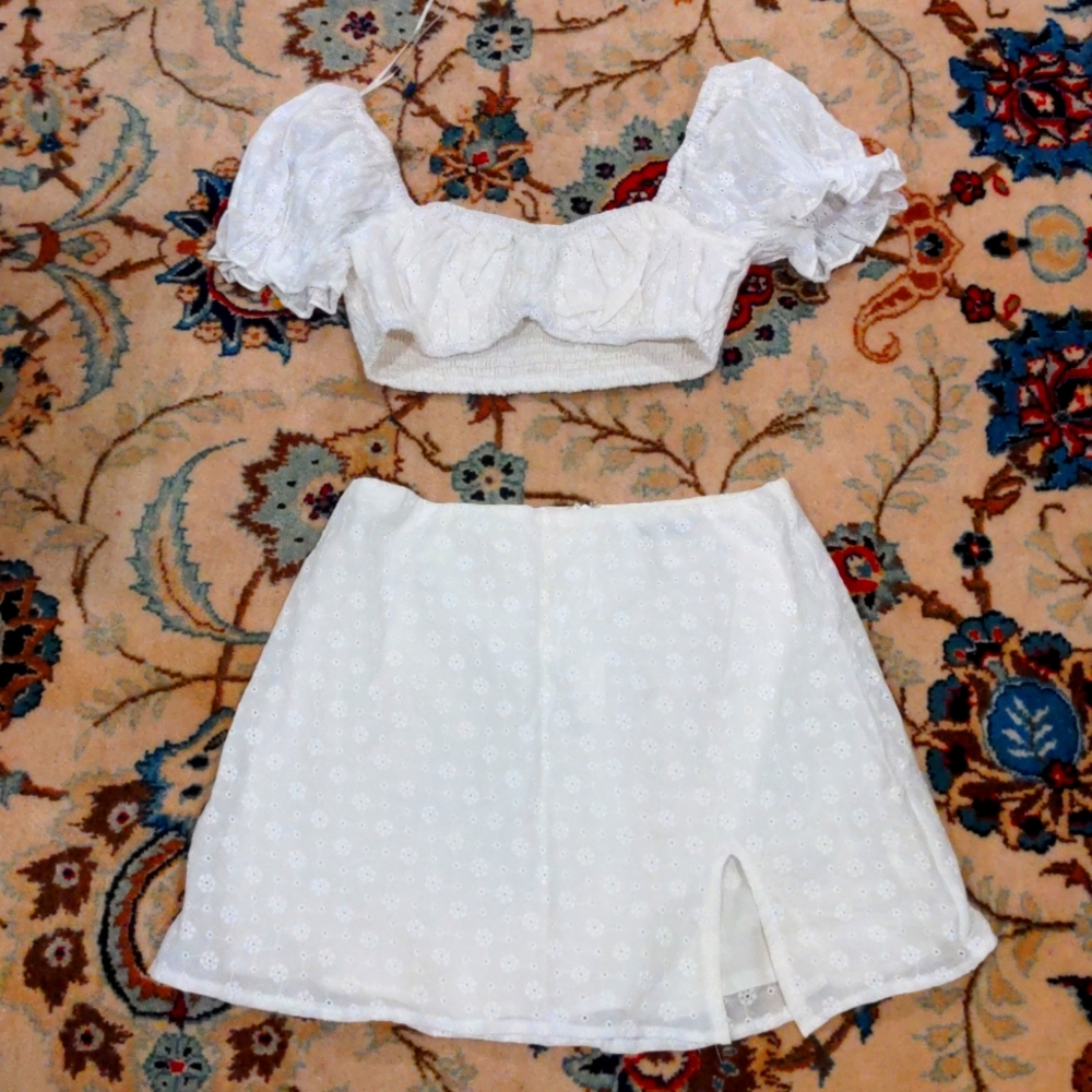 White fox Australia white set